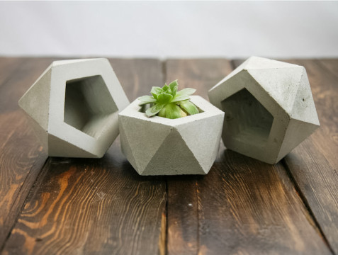 pot bunga dari semen How to Make a Flower Pot from Cement