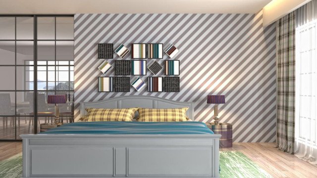 motif cat tembok keren​