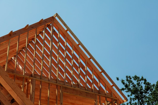 Struktur rangka atap kayu