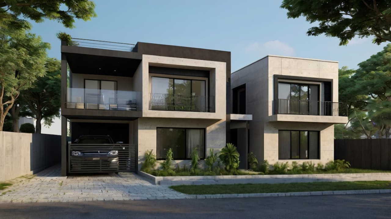 rumah kontemporer modern rumah kontemporer modern