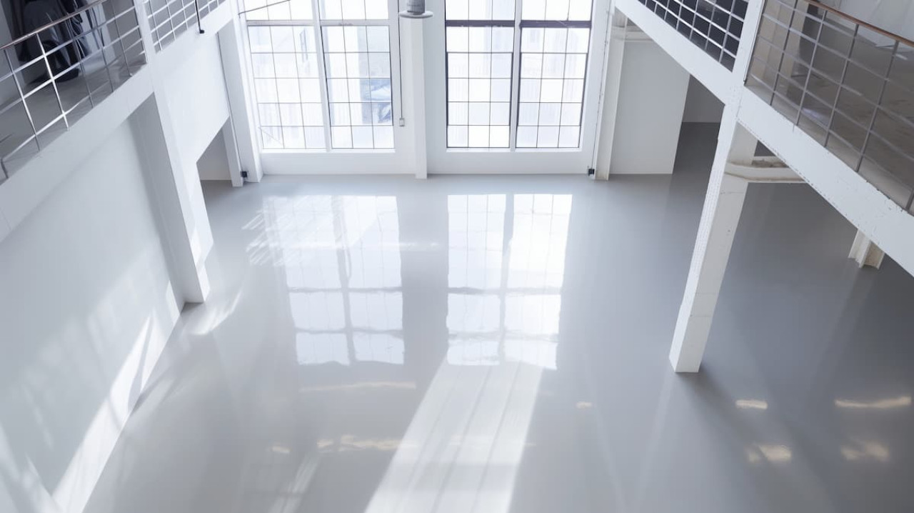 Epoxy lantai rumah Epoxy lantai rumah