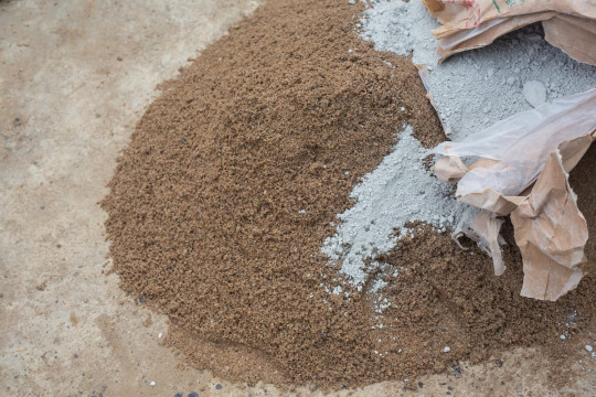 Dry mix mortar